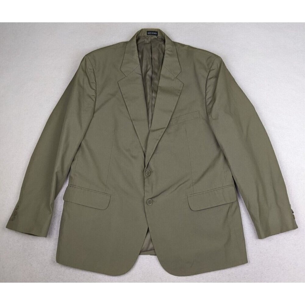 MEN'S BEIGE BLAZER JACKET SPORT COAT - ASHFORD AND REEDE - SIZE 42